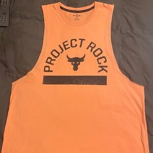 Project Rock Orange Tank Top